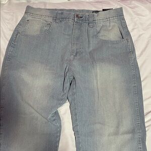 South Pole Men's Light Blue Relaxed Jeans